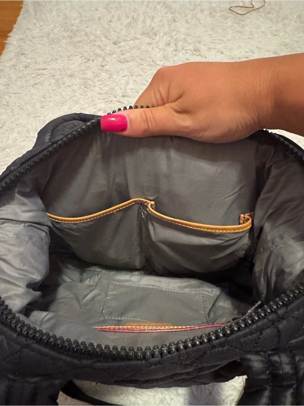 MZ Wallace medium black metro Sutton tote crossbody